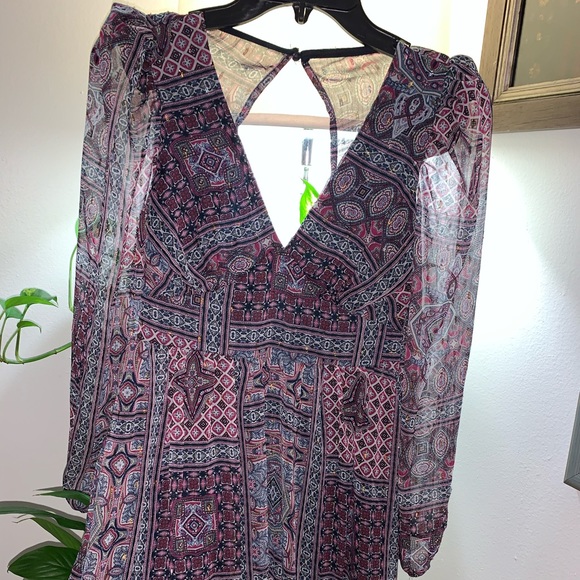 Emerald sundae chiffon dress new with tags - Picture 6 of 7